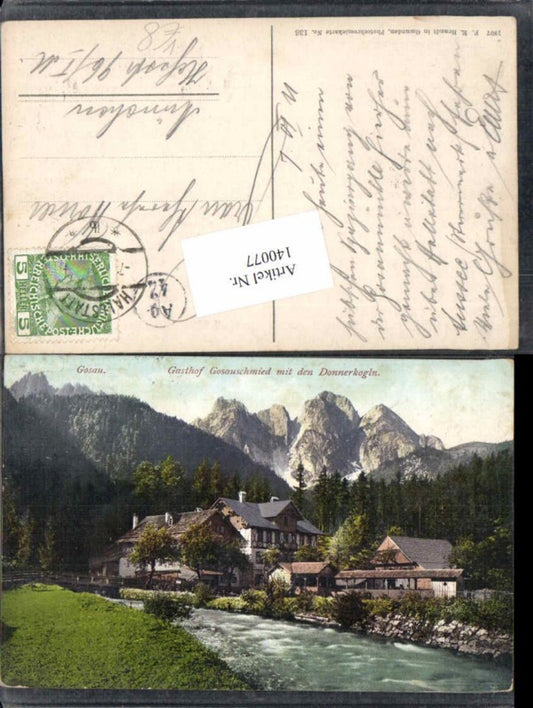 140077,Gosau Gasthaus Gosauschmied pub Brandt 136
