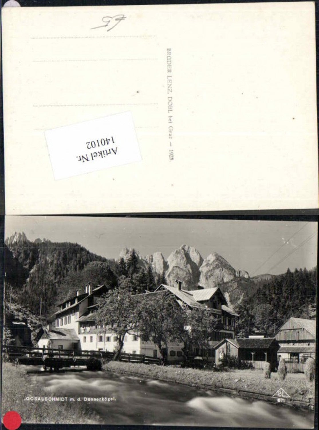 140102,Gosau Gosauschmidt Gasthaus