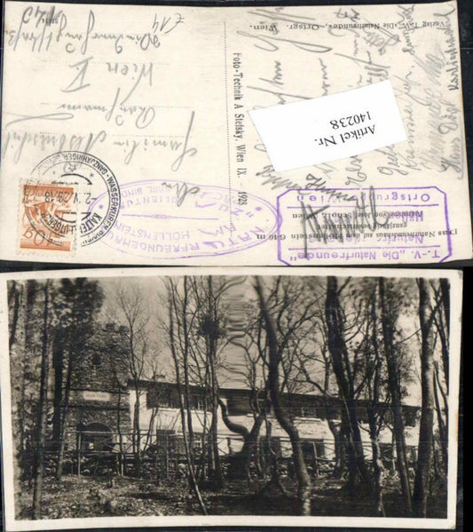 140238,Naturfreundehaus b. Kaltenleutgeben 1929 Mödling Höllenstein