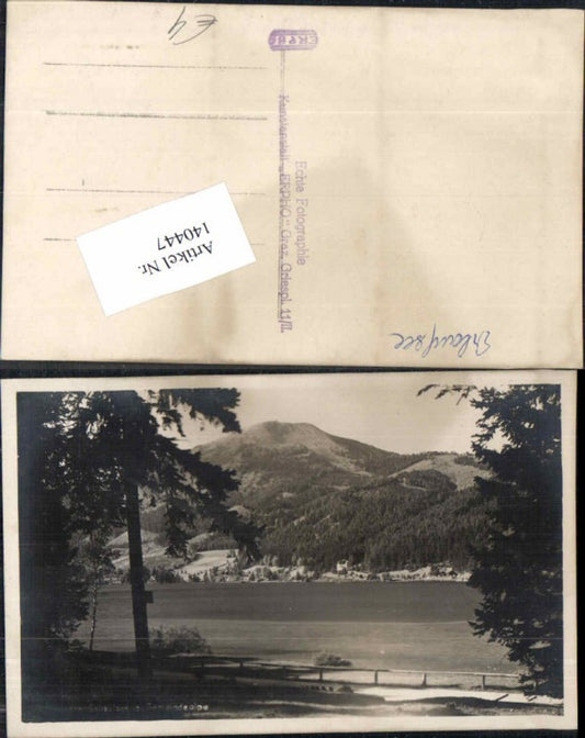 140447,Erlaufsee bei Mitterbach Mariazell