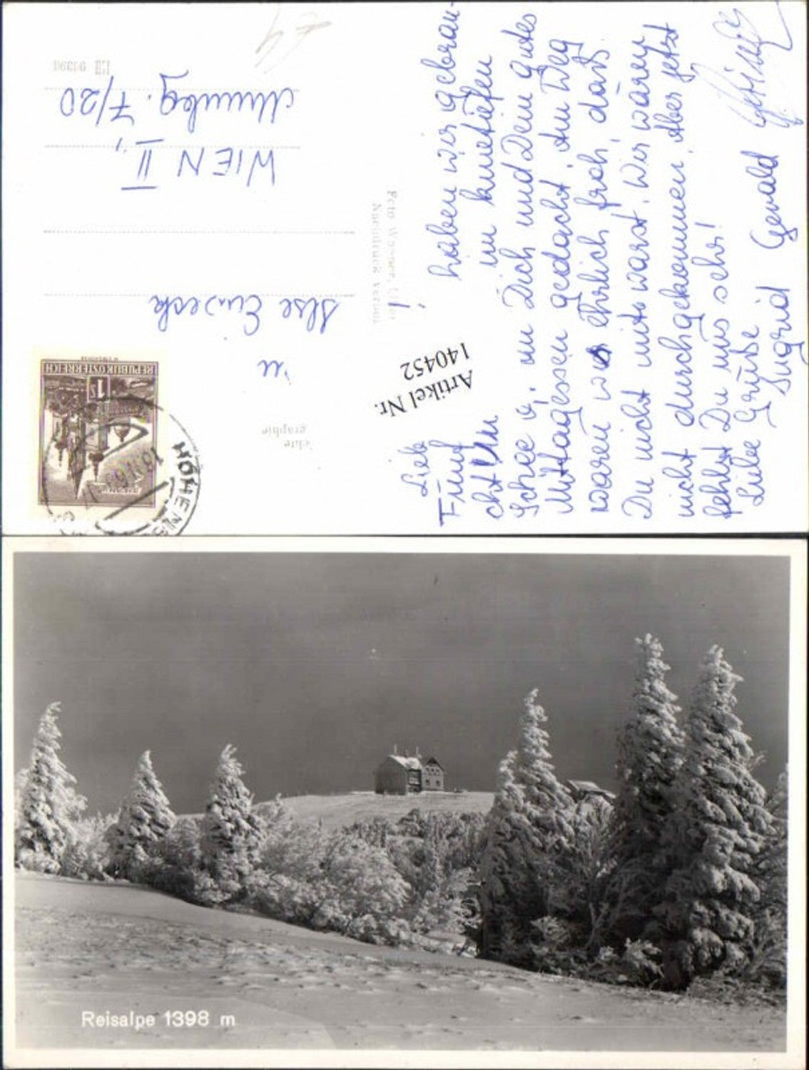 140452,Reisalpe bei Kleinzell Hainfeld Lilienfeld