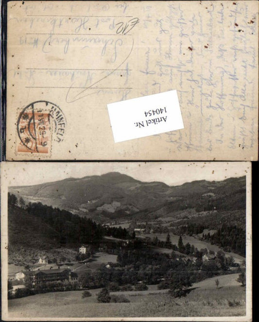 140454,seltene Fotokarte Hainfeld Ramsau Lilienfeld Umgebung 1928