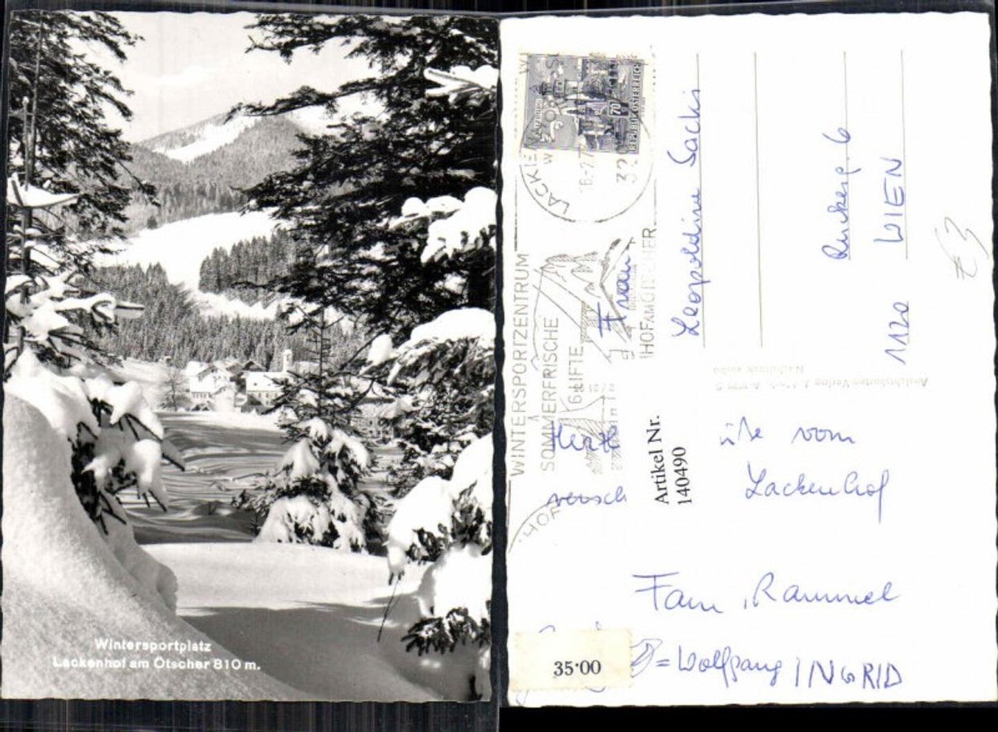 140490,Lackenhof am Ötscher