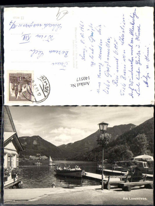 140517,Lunz am See Lunzersee Boot