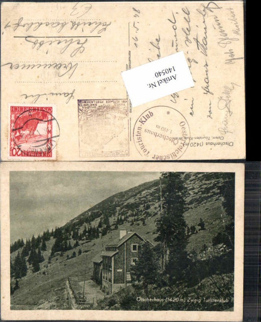 140540,Ötscherhaus Ötscherschutzhaus Lackenhof Ötscher
