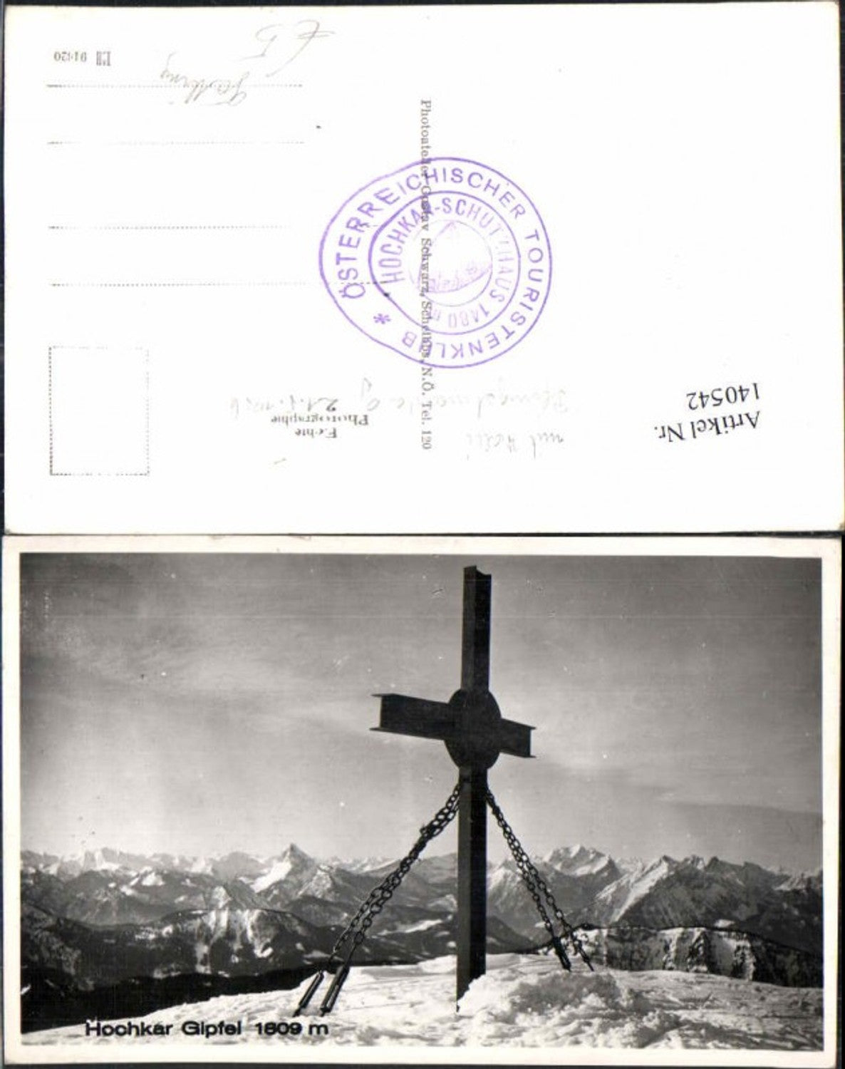 140542,Hochkar Gipfel bei Göstling a.d. Ybbs