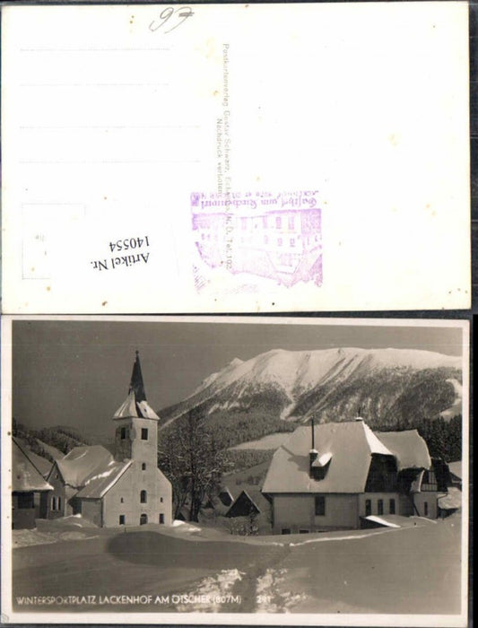 140554,Lackenhof am Ötscher Detailpartie im Ort
