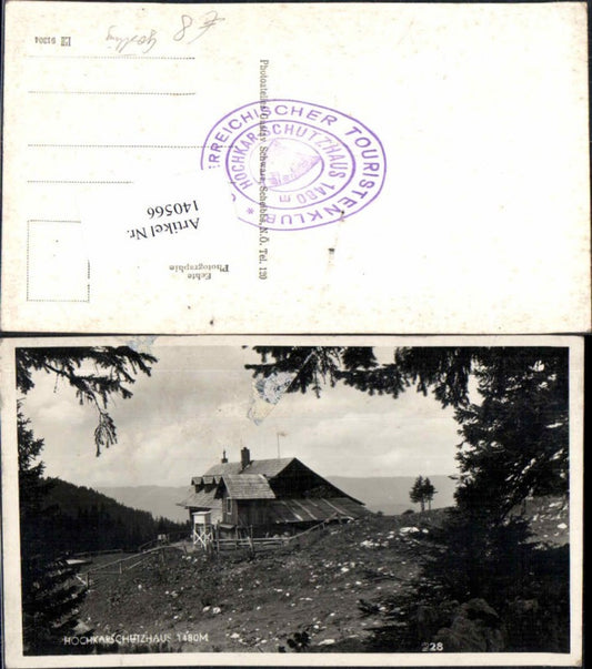 140566,Hochkar Schutzhaus bei Göstling a.d. Ybbs