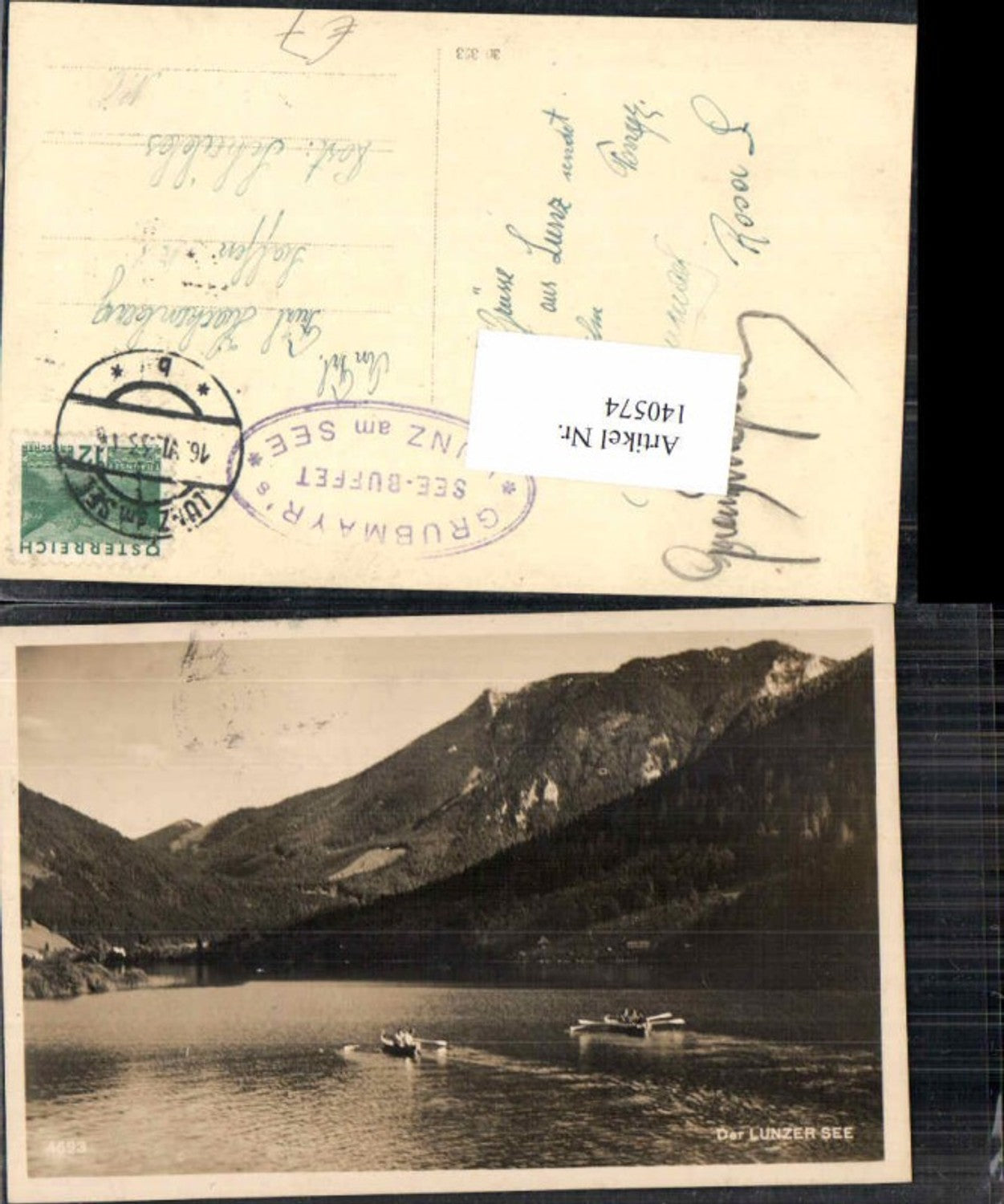 140574,Lunzersee bei Lunz am See 1933