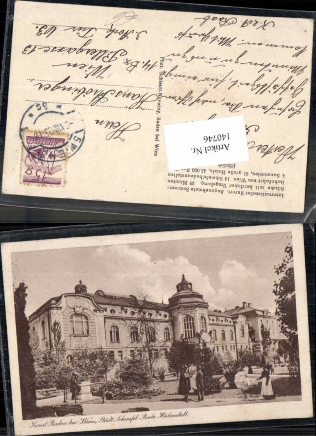 140746,Baden b. Wien 1920