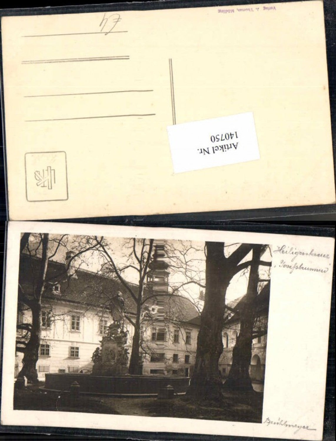 140750,Heiligenkreuz Josefsbrunnen