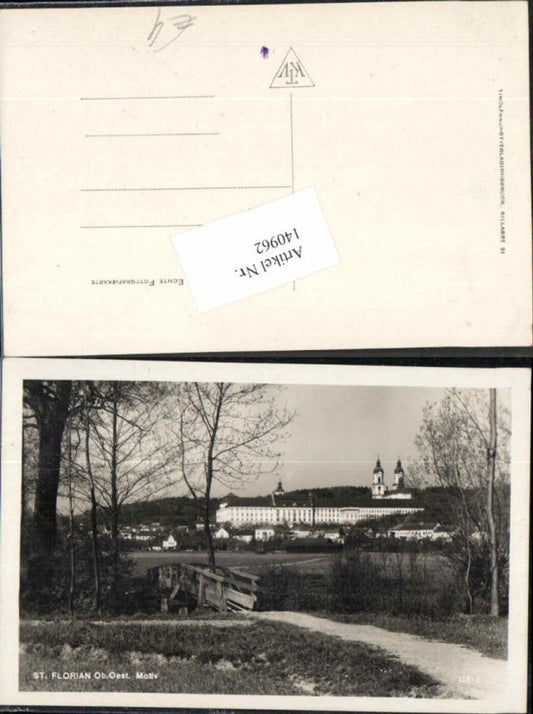 140962,St Florian bei Linz Wegansicht 1938