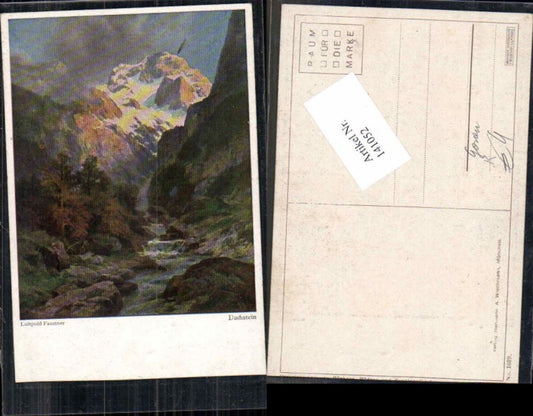 141052,Luitpold Faustner Dachstein bei Gosau