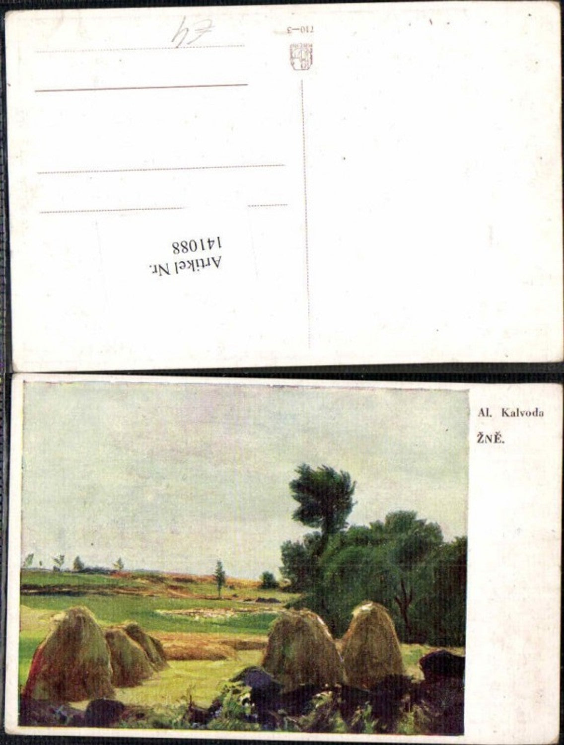 141088, Al. Kavoda artist card