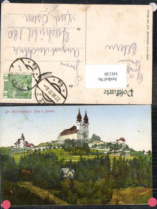 141130,Linz a.d. Donau Pöstlingberg 1915