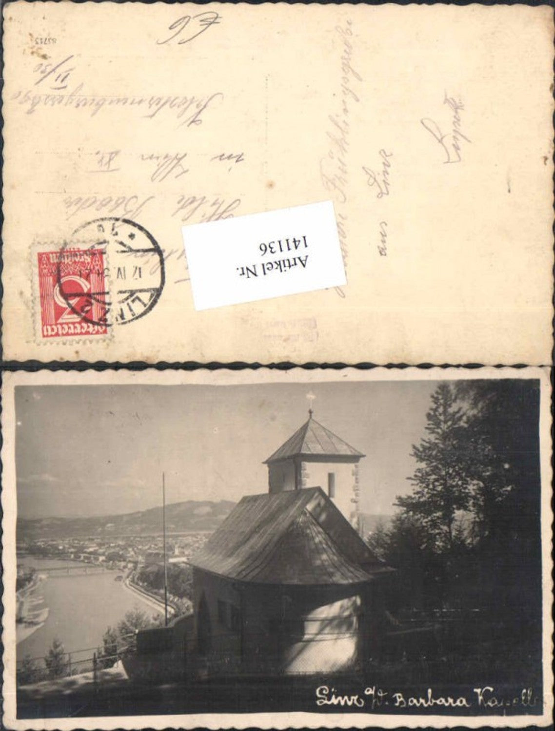141136,Linz a.d. Donau FotoAK Barbara Kapelle