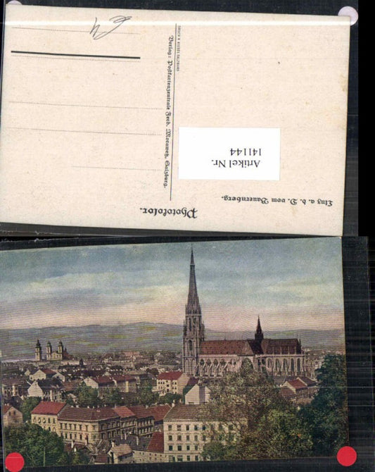 141144,Linz a.d. Donau vom Bauernberg