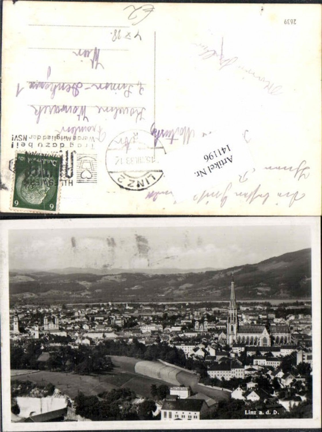 141196,Linz a.d. Donau Totale Ortsrand