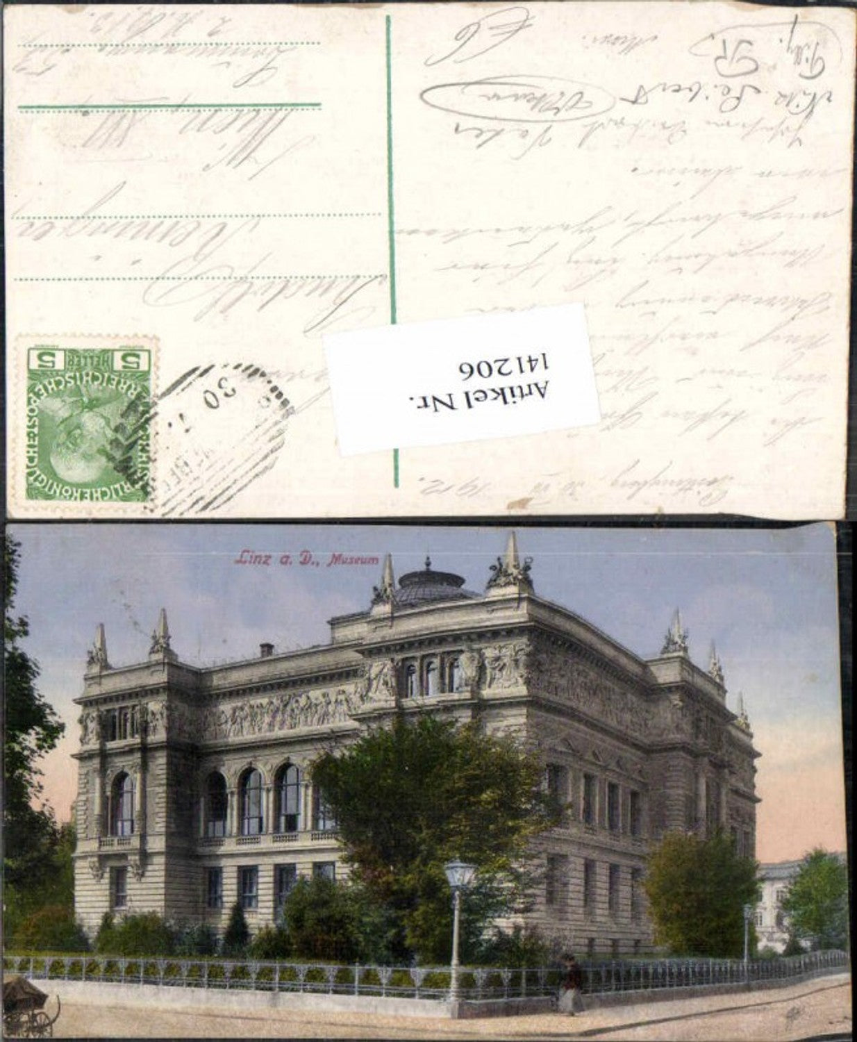 141206,Linz a.d. Donau Museum 1915