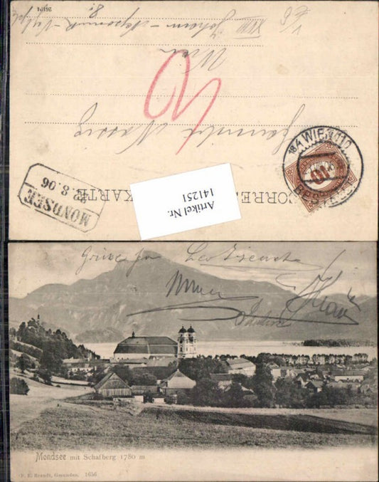 141251,Mondsee m. Schafberg pub Brandt 1656
