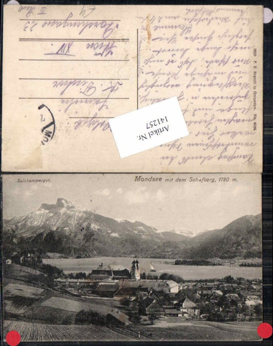 141257,Mondsee m. Schafberg pub Brandt 4666