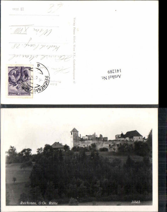 141289,Reichenau Ruine im Mühlkreis