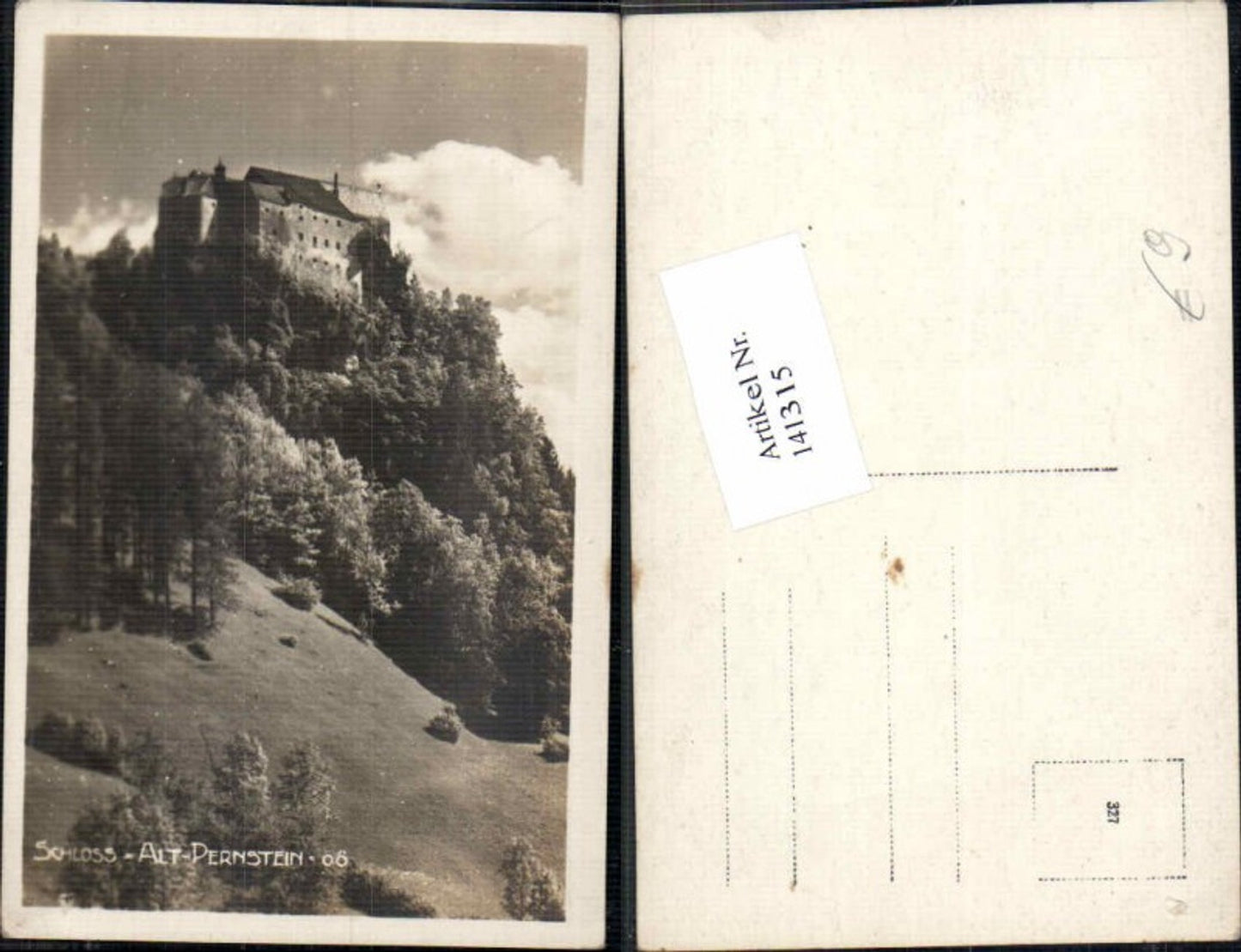 141315,Schloss Alt Pernstein b. Micheldorf Kirchdorf a.d. Krems