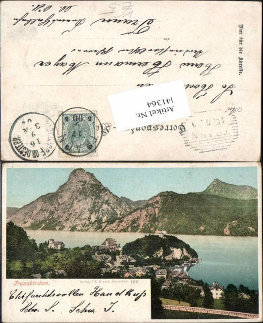 141364,Traunkirchen am Traunsee Brandt Nr 106