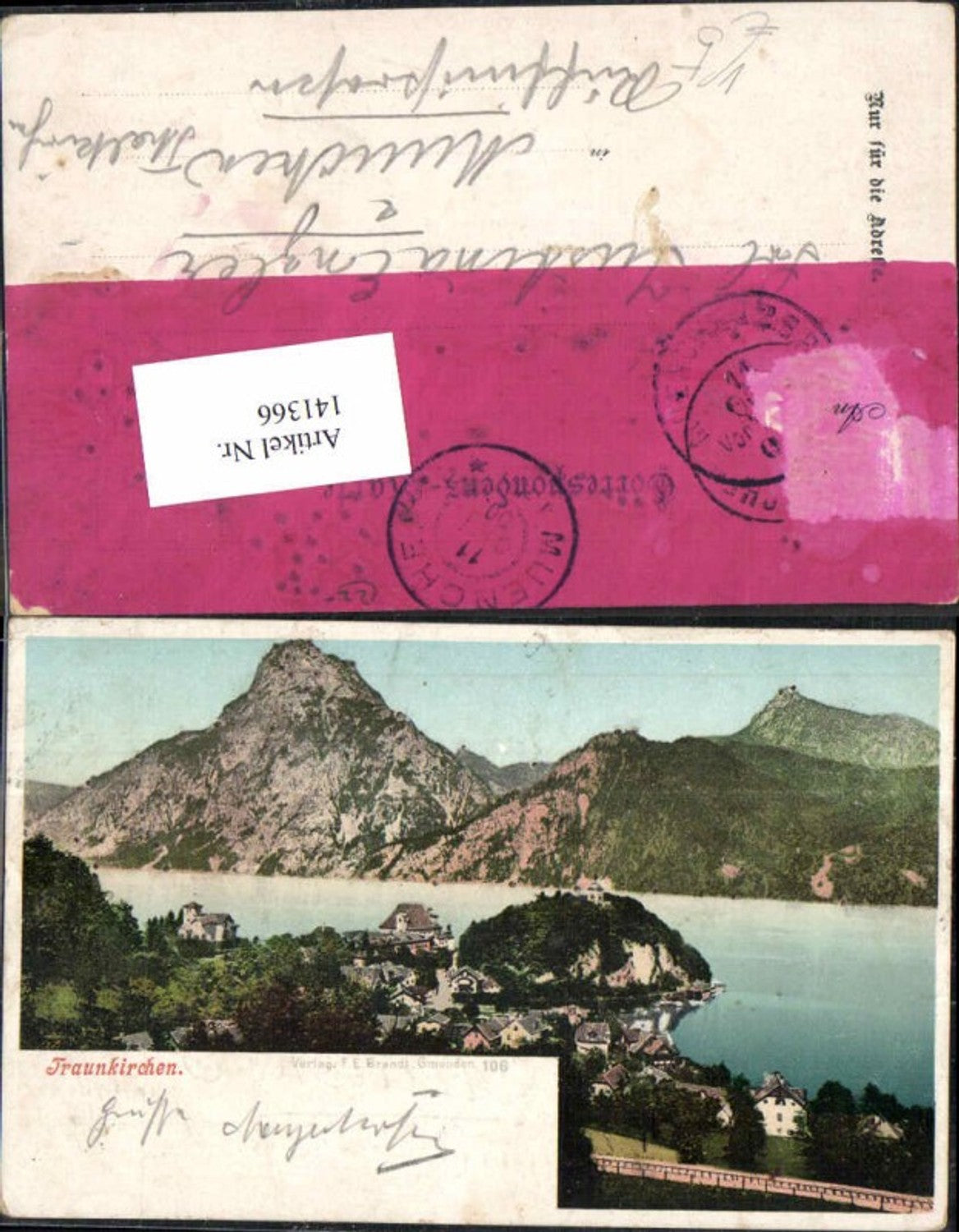 141366,Traunkirchen am Traunsee Brandt 106