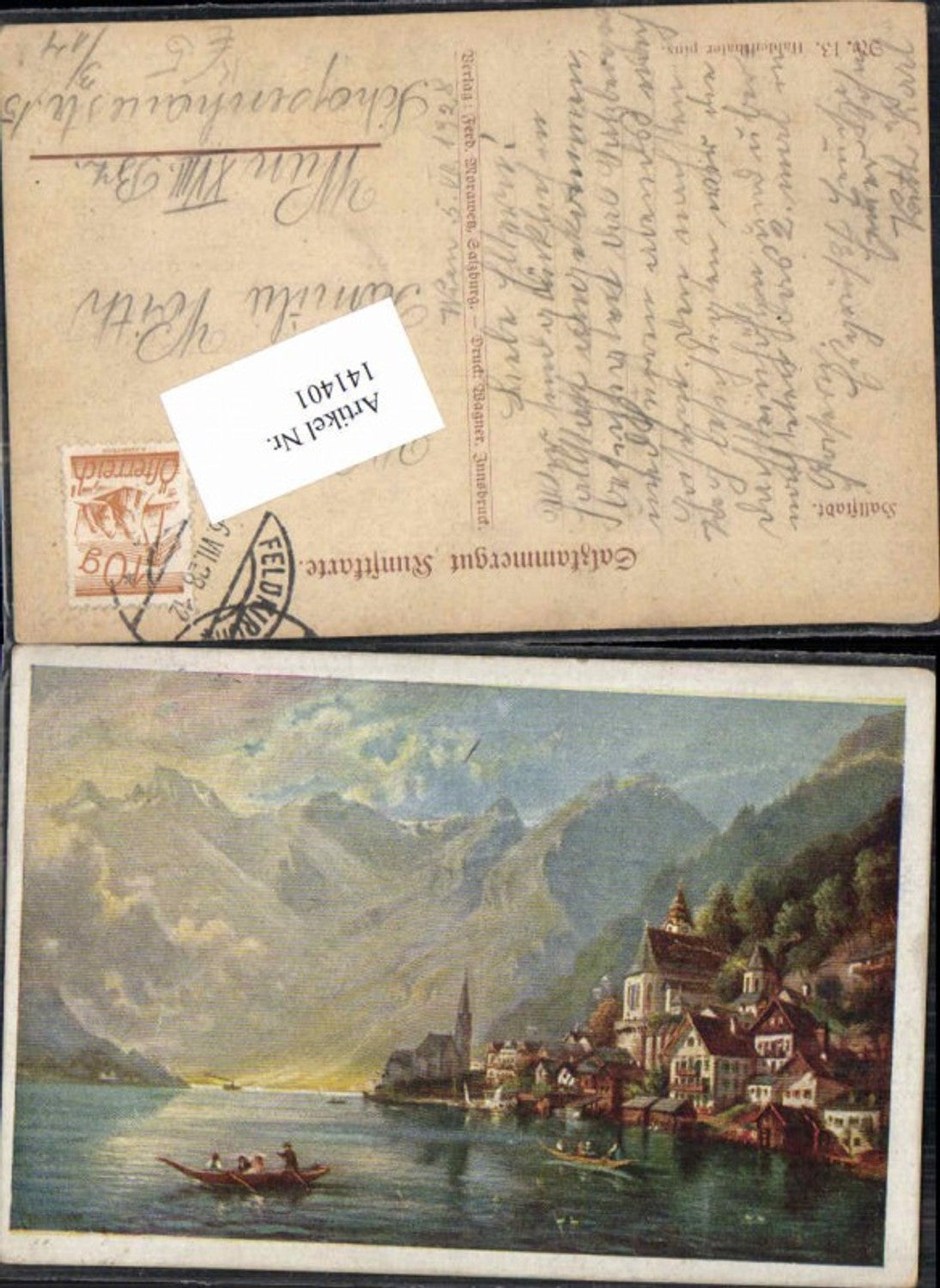 141401,Hallstatt Hallstättersee signiert Haidenthaler