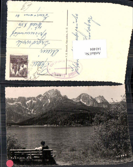 141404,Almsee bei Grünau Almtal