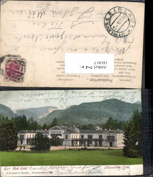 141417,Bad Ischl Kaiserliche Villa Brandt 293