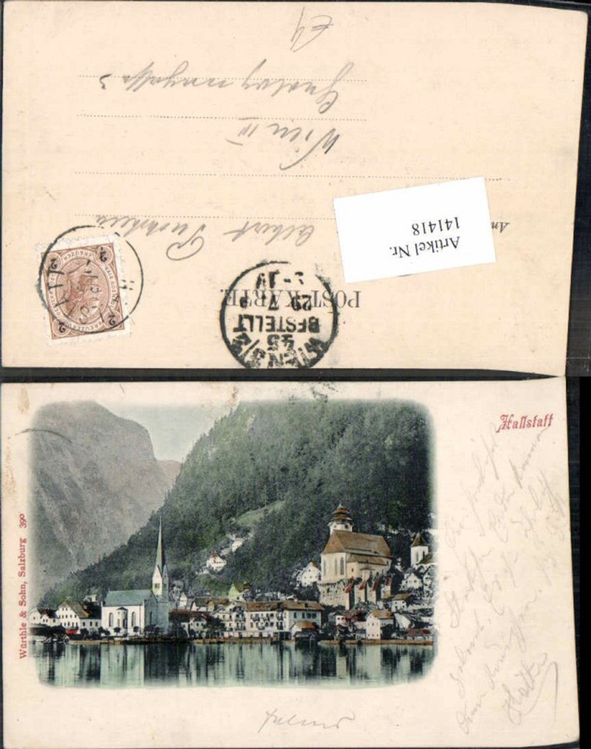 141418,Hallstatt 1900