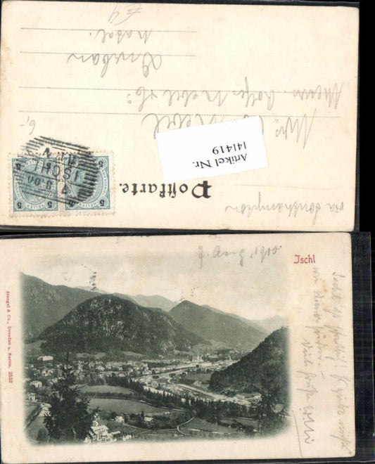 141419,Ischl Totale 1900