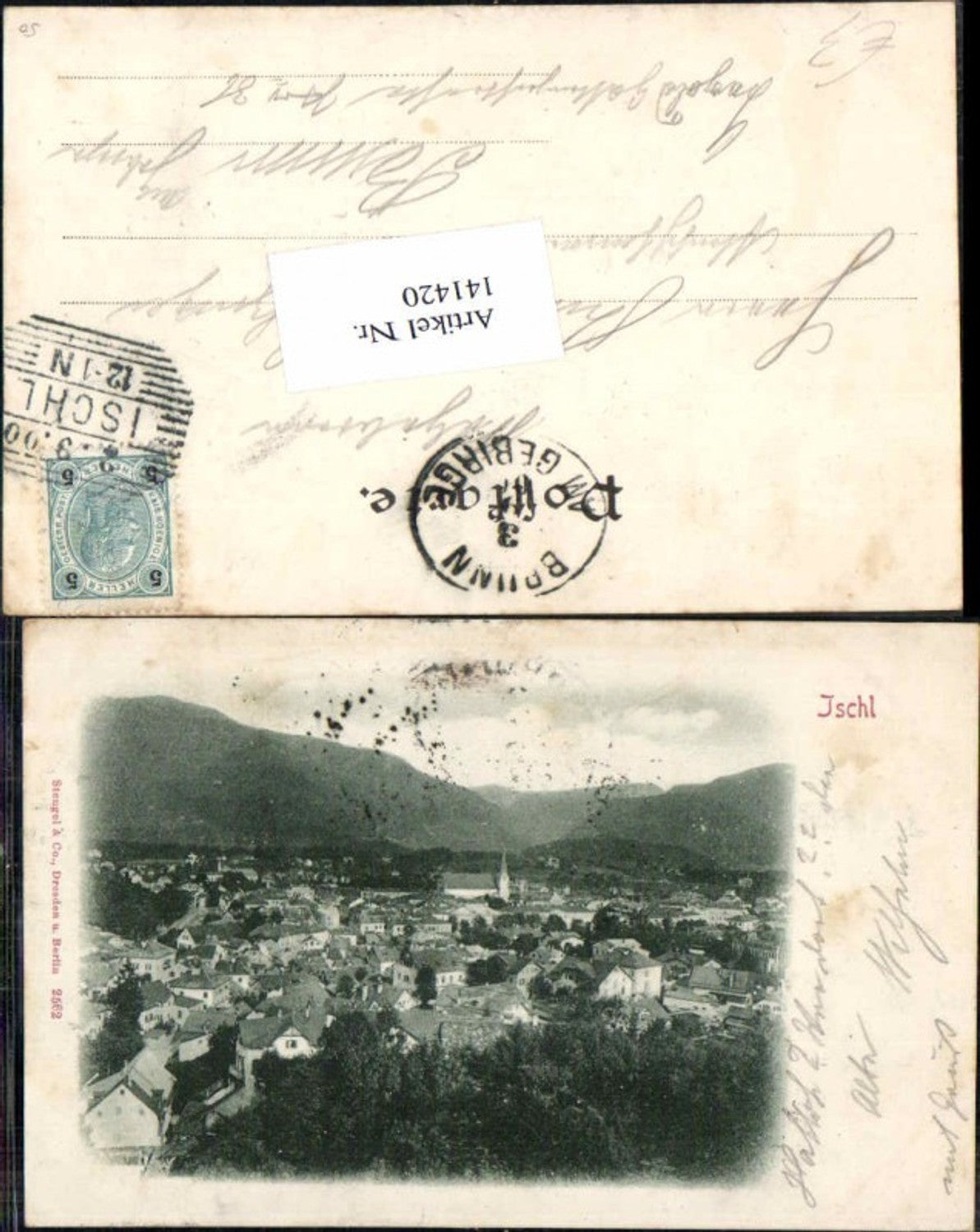 141420,Ischl 1900