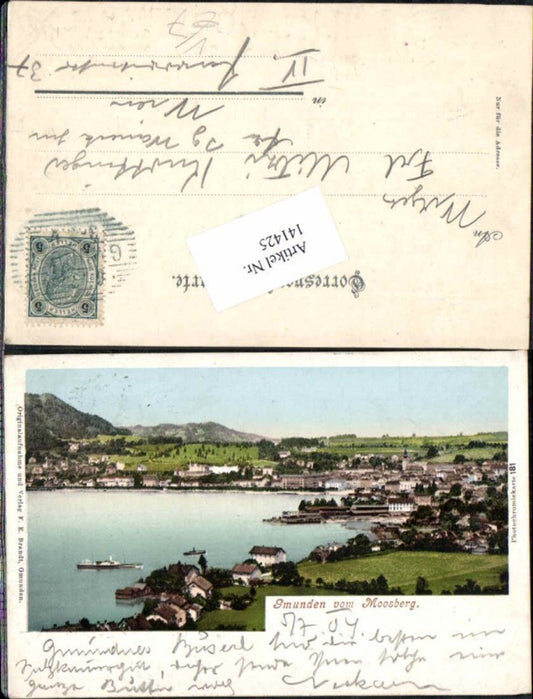 141425,Gmunden am Traunsee Brandt 181