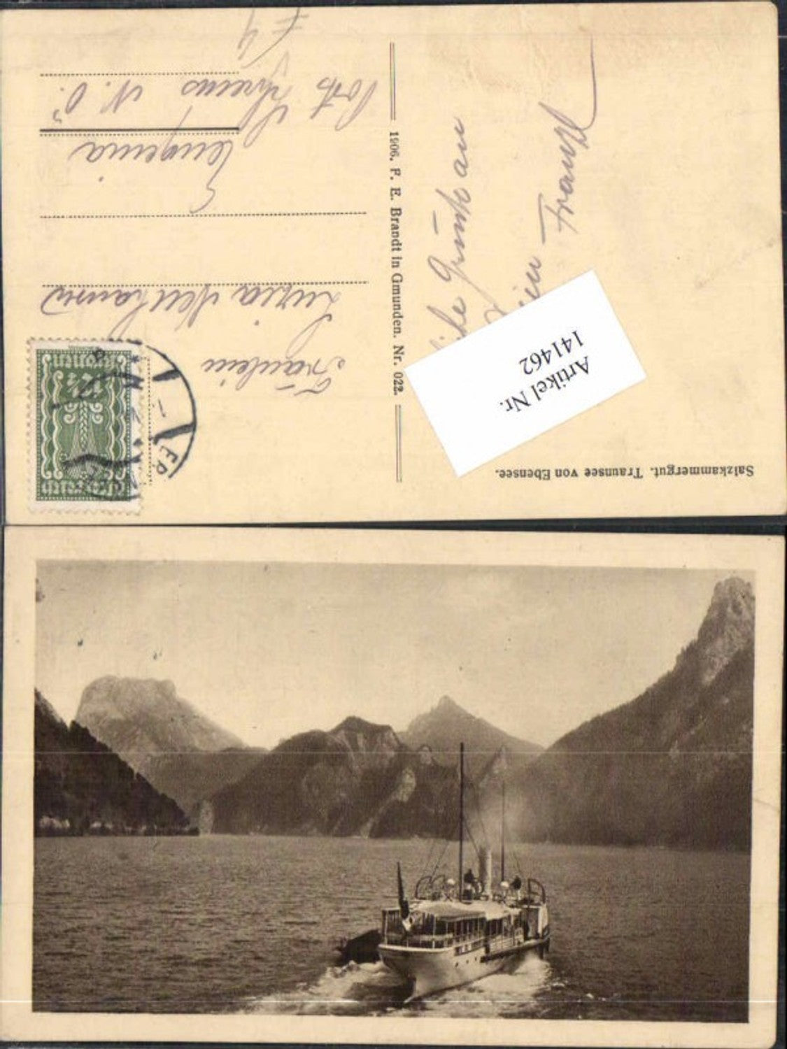 141462,Traunsee bei Ebensee Brandt 022