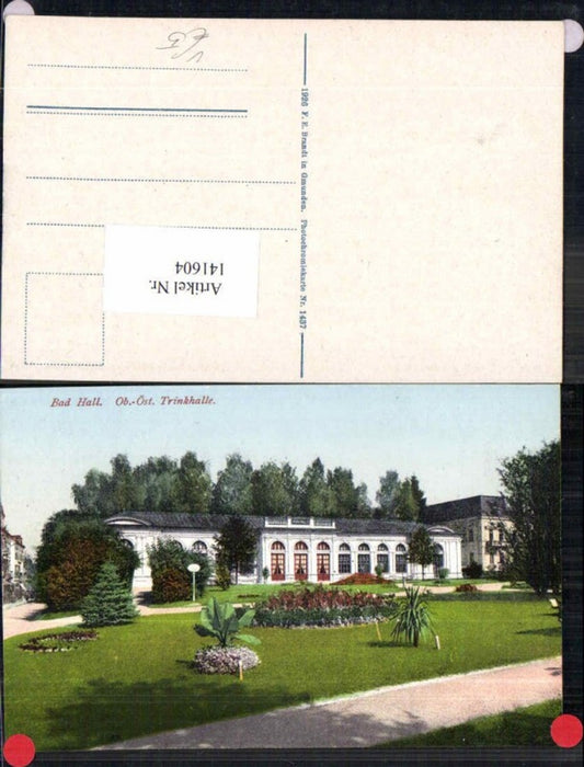 141604,Bad Hall bei Steyr Trinkhalle Brandt 1437