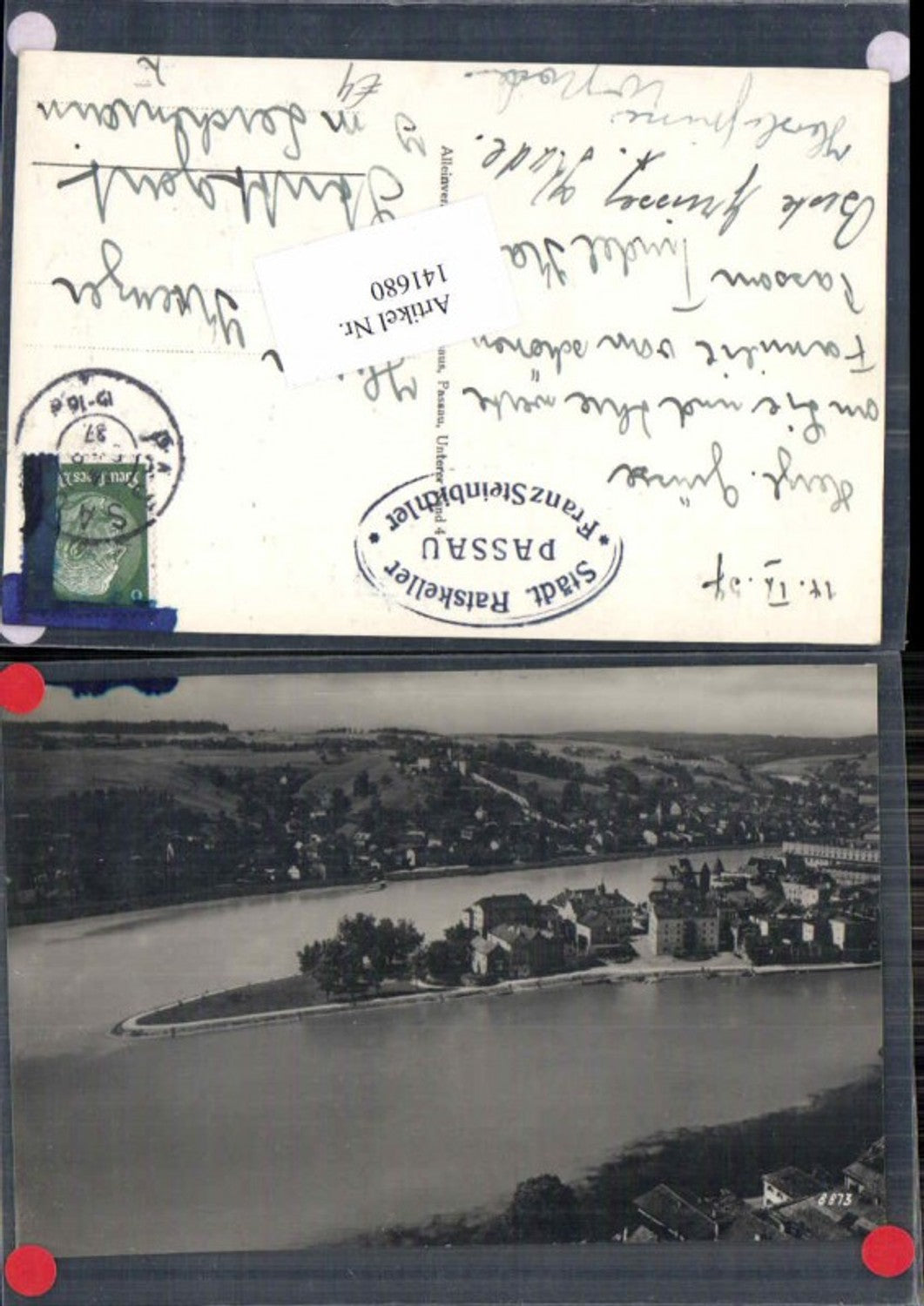 141680,Passau Fotokarte 1938