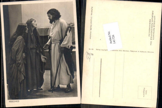 141726,Oberammergau Passionsspiele 1934