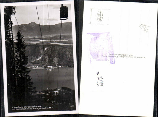 141839,Annenheim am Ossiachersee Seilbahn Kanzelbahn