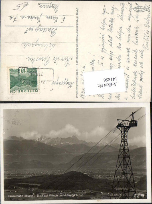 141856,Kanzelbahn Bergbahn Seilbahn Villach
