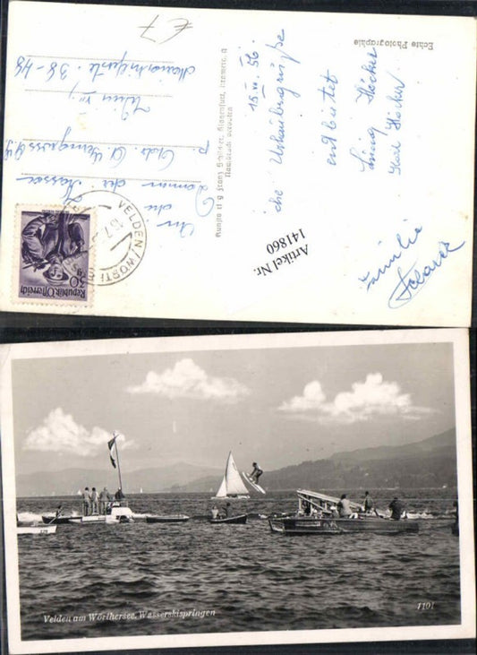 141860,Velden am Wörthersee Wasserskispringen