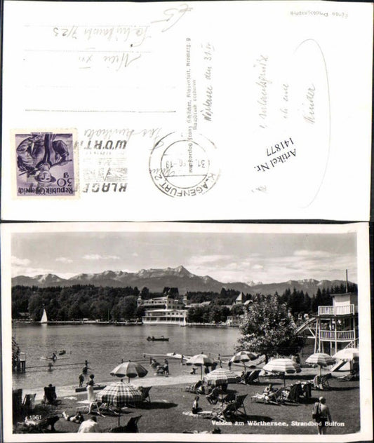 141877,Velden am Wörthersee Strandbad Bulfon