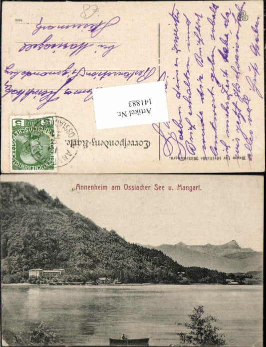 141883,Annenheim am Ossiachersee Ossiach um 1905