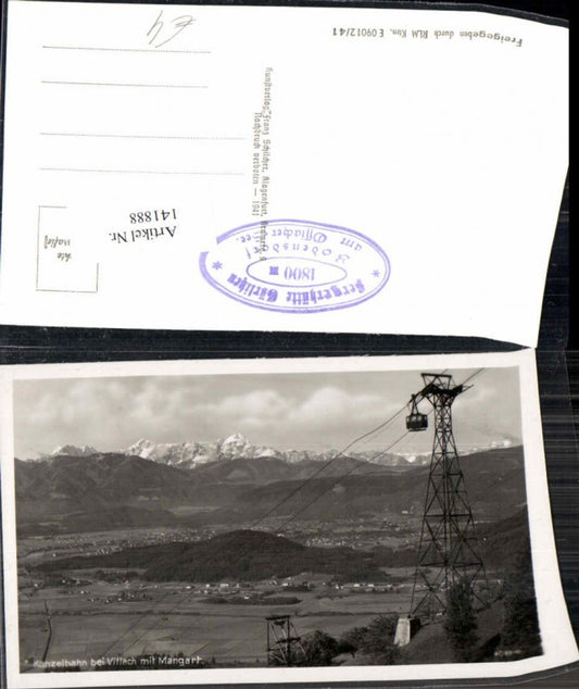 141888,Kanzelbahn Seilbahn Bergbahn Villach