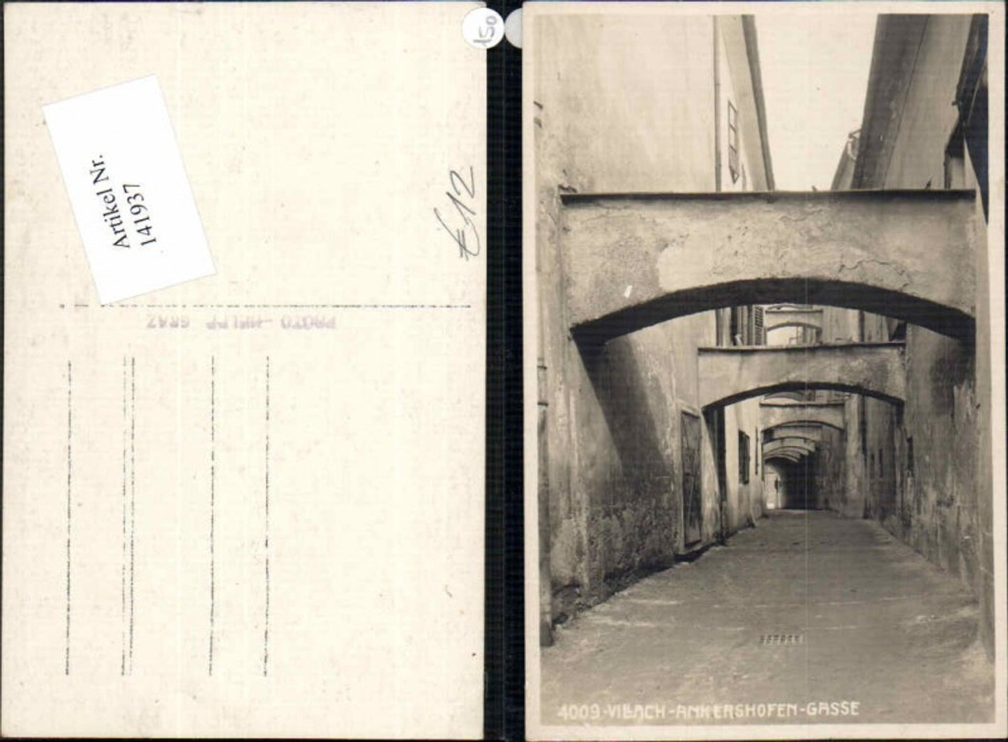 141937,Villach Ankershofen Gasse Strassenpartie