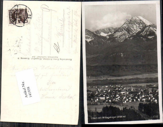 141938,Villach m. Kogel
