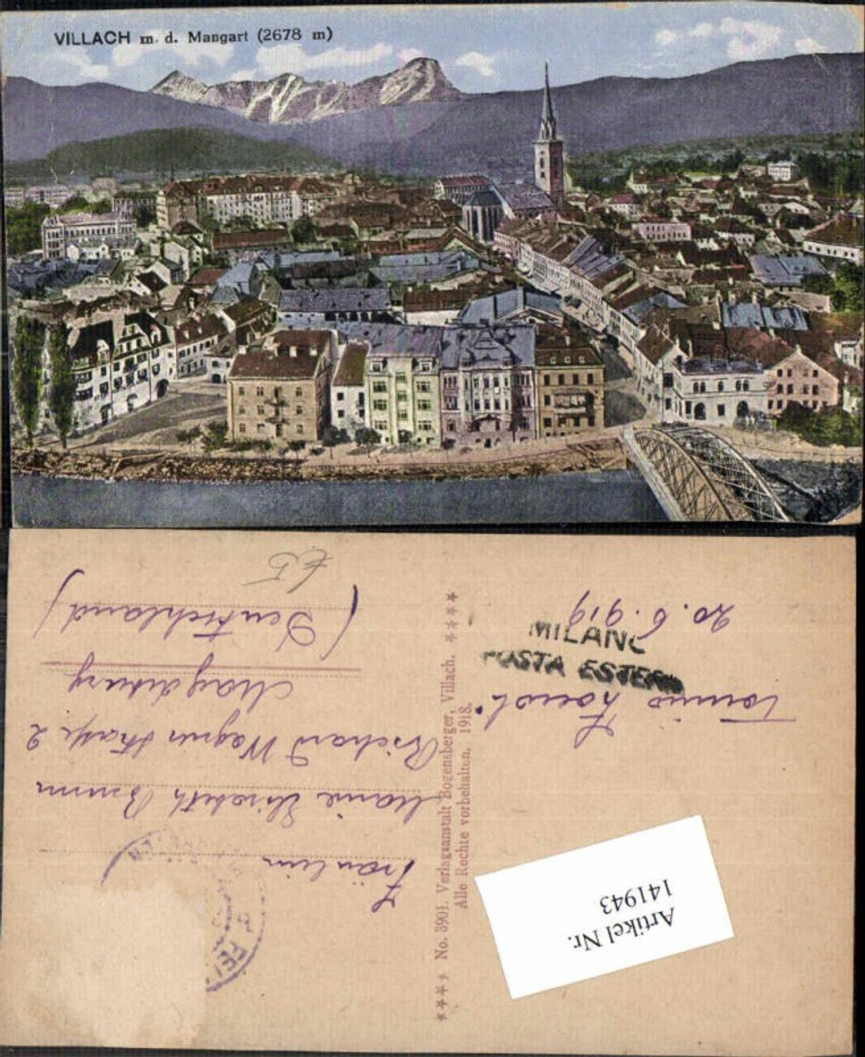 141943, Villach m. Mangart