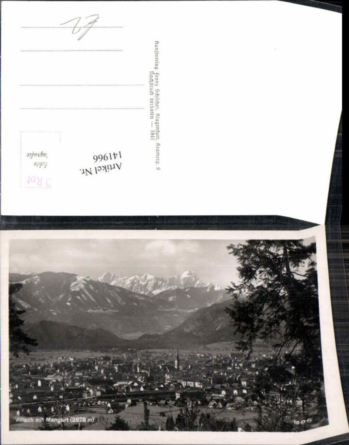 141966, Villach m. Mangart